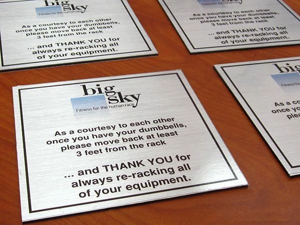 Engraved Signs and Products